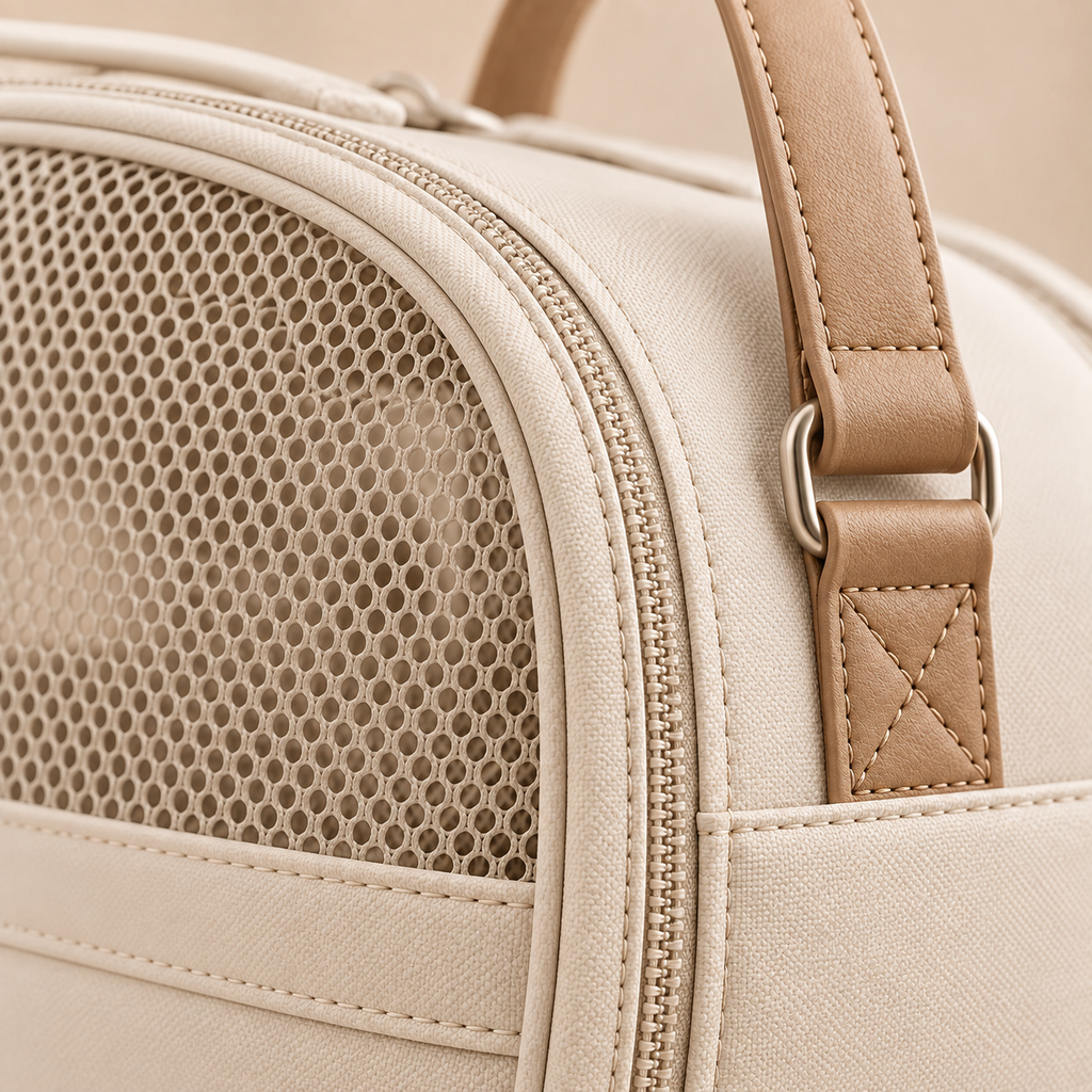 Luxury Pet Travel Carrier Designed for Safe & Comfortable Adventures