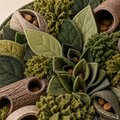 Nature-Inspired Snuffle Mat for Mental Stimulation & Happy Play